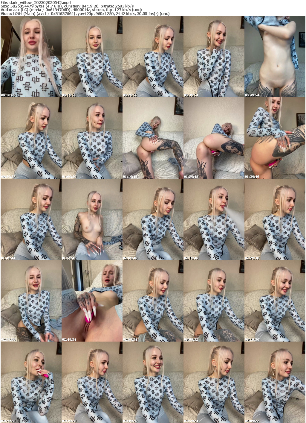 Preview thumb from dark_willow on 2023-02-02 @ bongacams