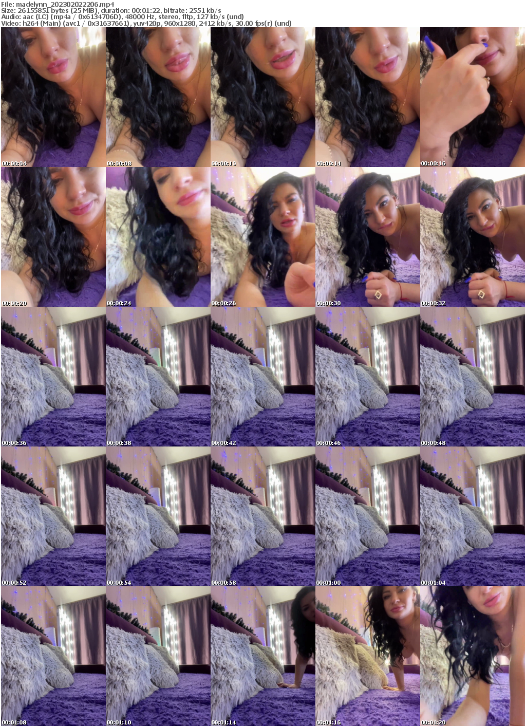 Preview thumb from madelynn on 2023-02-02 @ bongacams