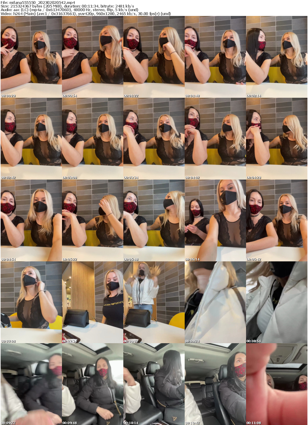 Preview thumb from milana555550 on 2023-02-02 @ bongacams