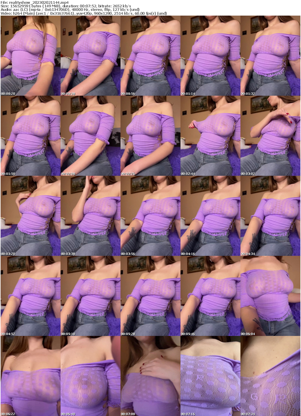 Preview thumb from realityshow on 2023-02-02 @ bongacams