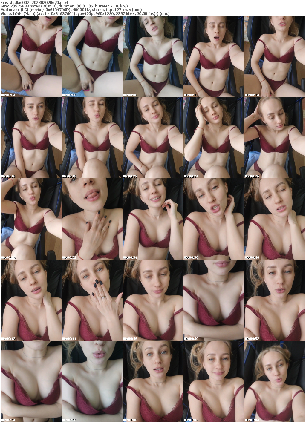 Preview thumb from sladkie002 on 2023-02-02 @ bongacams