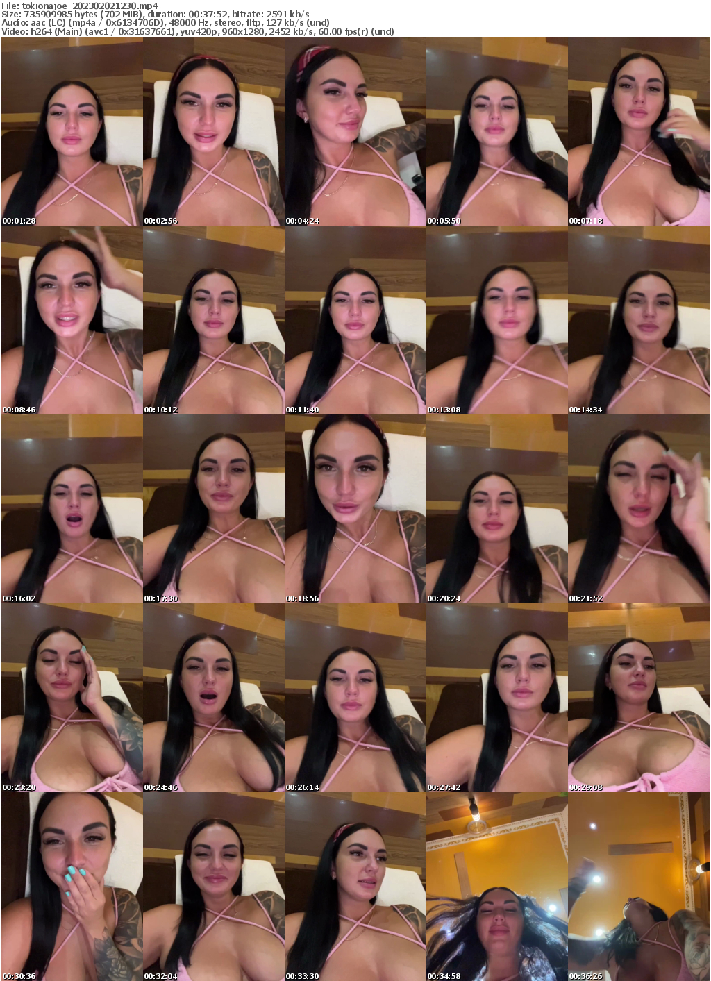 Preview thumb from tokionajoe on 2023-02-02 @ bongacams