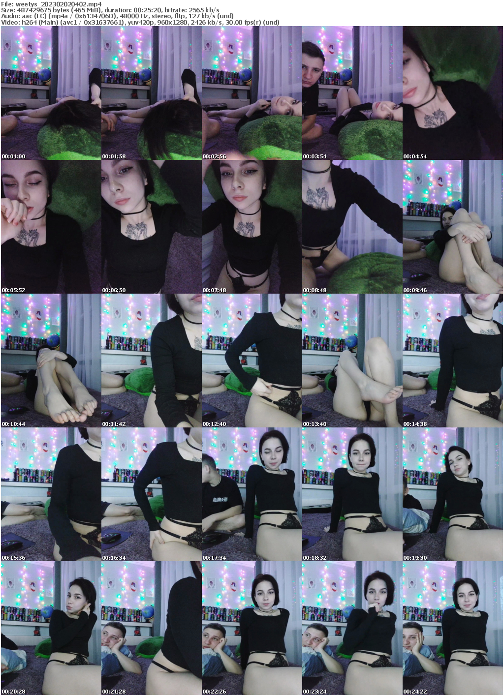 Preview thumb from weetys on 2023-02-02 @ bongacams