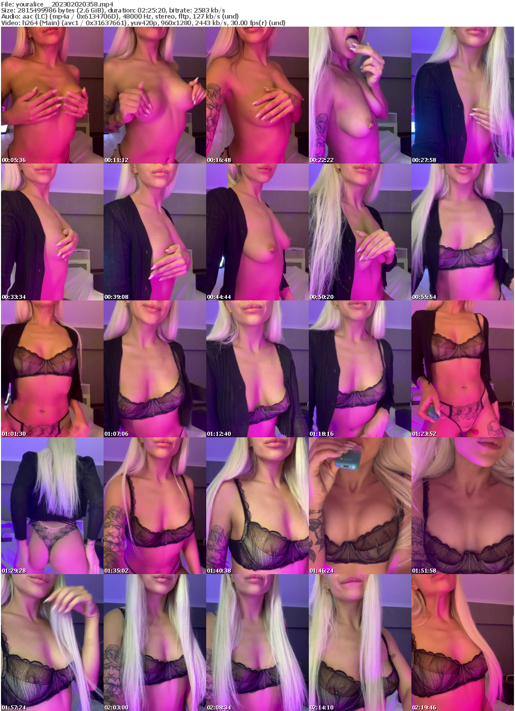 Preview thumb from youralice_ on 2023-02-02 @ bongacams