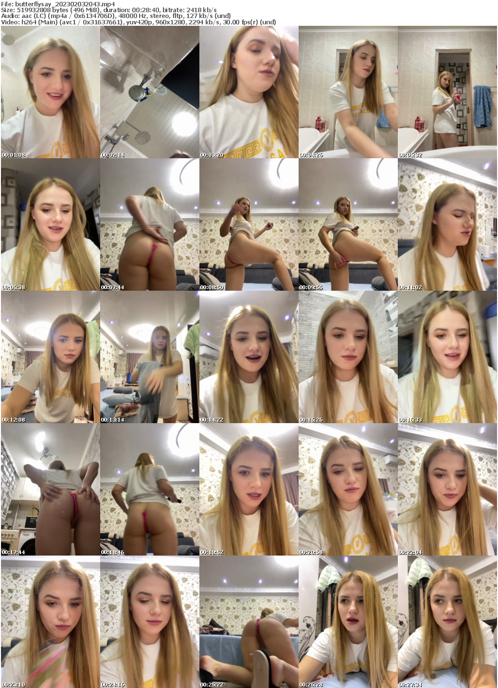 Preview thumb from butterflysay on 2023-02-03 @ bongacams