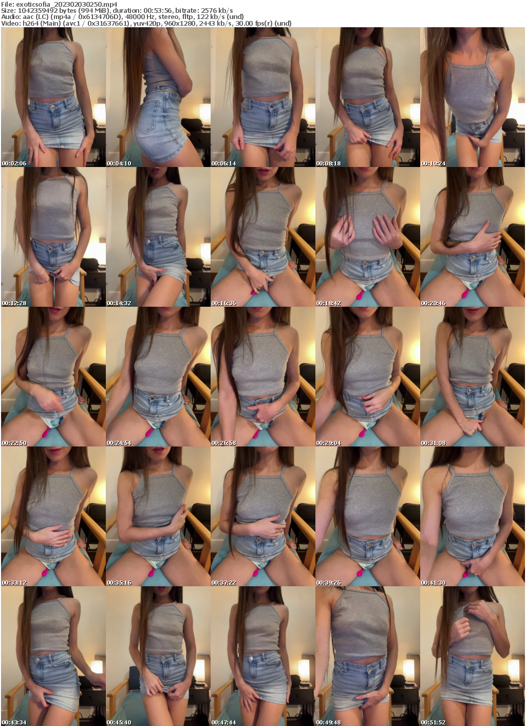 Preview thumb from exoticsofia on 2023-02-03 @ bongacams