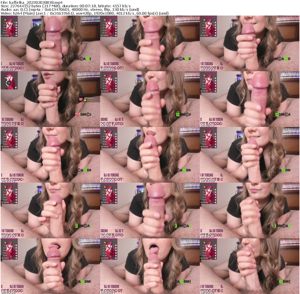 Preview thumb from kaffetka on 2023-02-03 @ bongacams