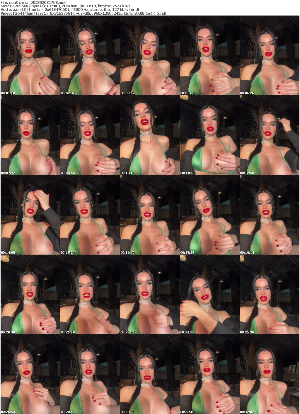 Preview thumb from pantherrra on 2023-02-03 @ bongacams