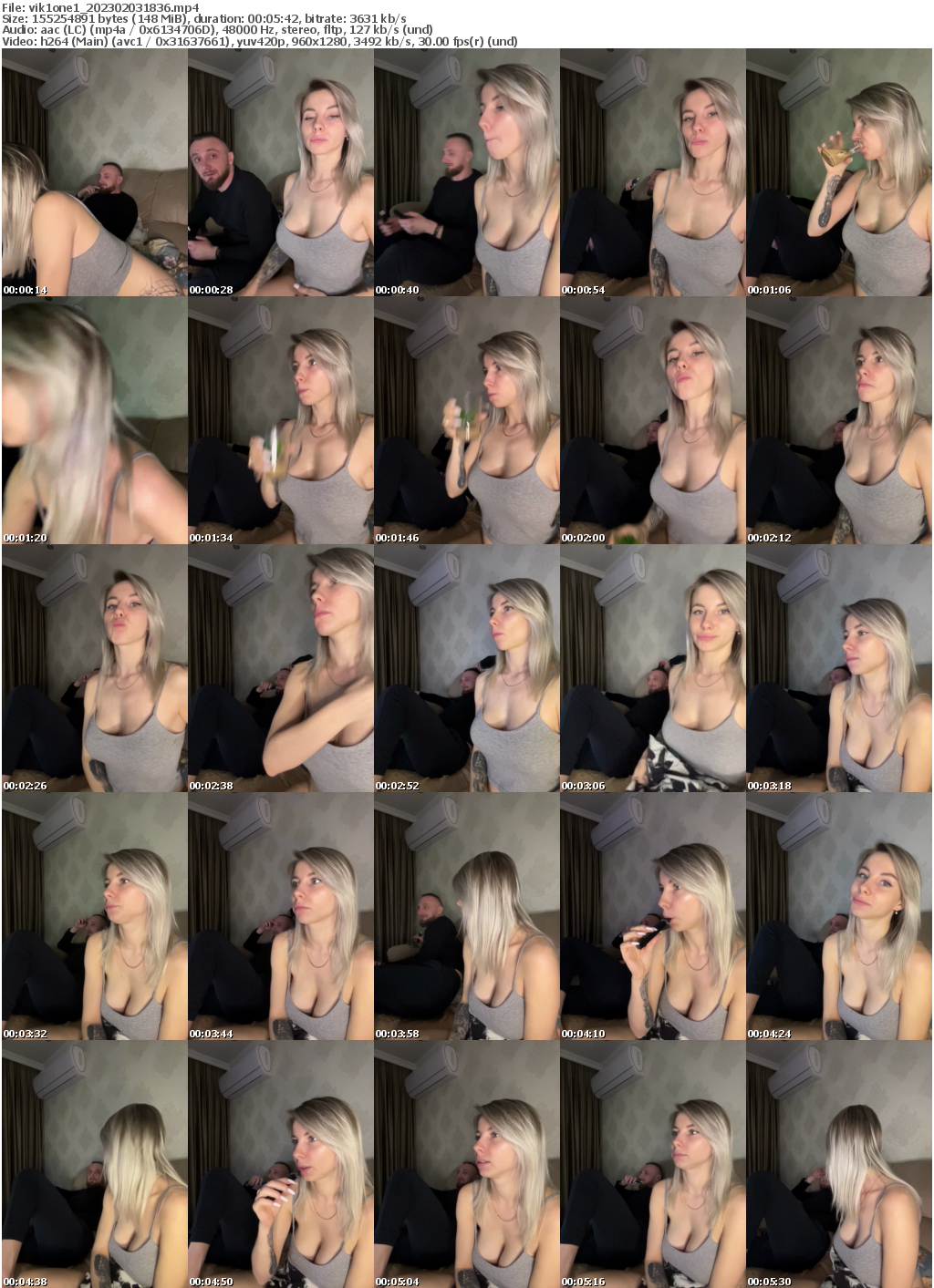 Preview thumb from vik1one1 on 2023-02-03 @ bongacams