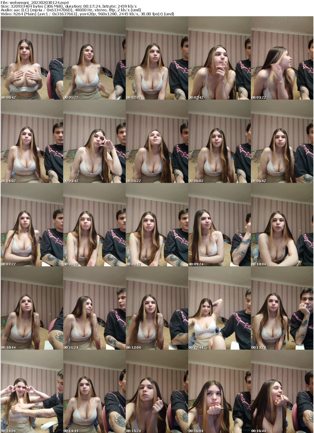 Preview thumb from weloveqni on 2023-02-03 @ bongacams