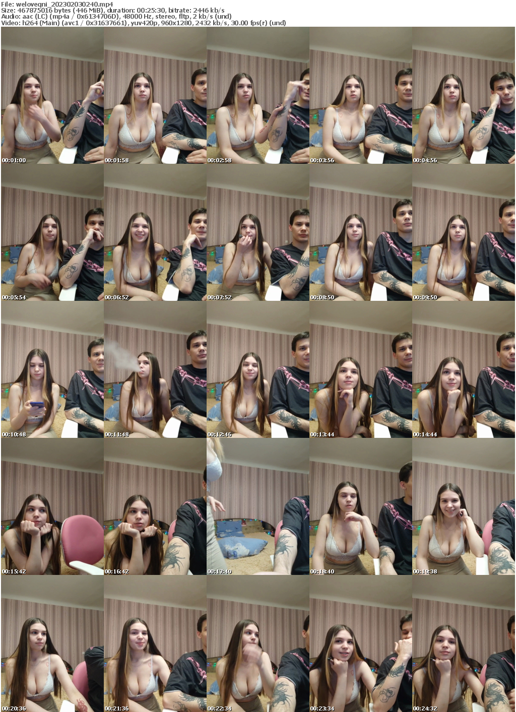 Preview thumb from weloveqni on 2023-02-03 @ bongacams