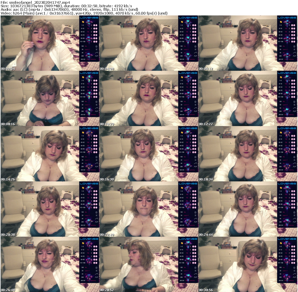 Preview thumb from smileofangel on 2023-02-04 @ bongacams