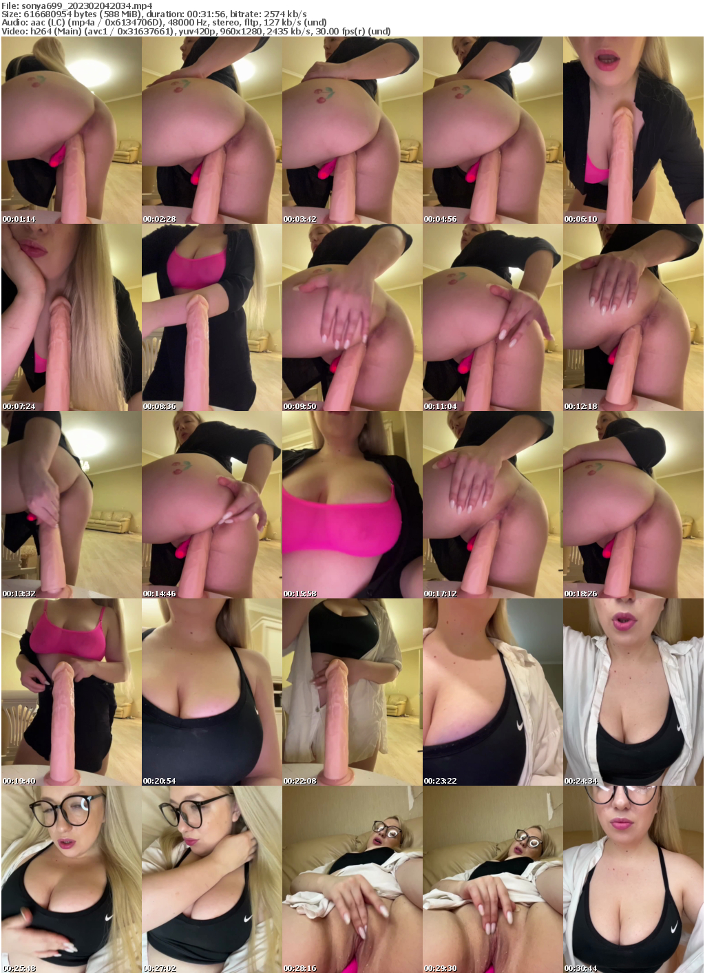 Preview thumb from sonya699 on 2023-02-04 @ bongacams