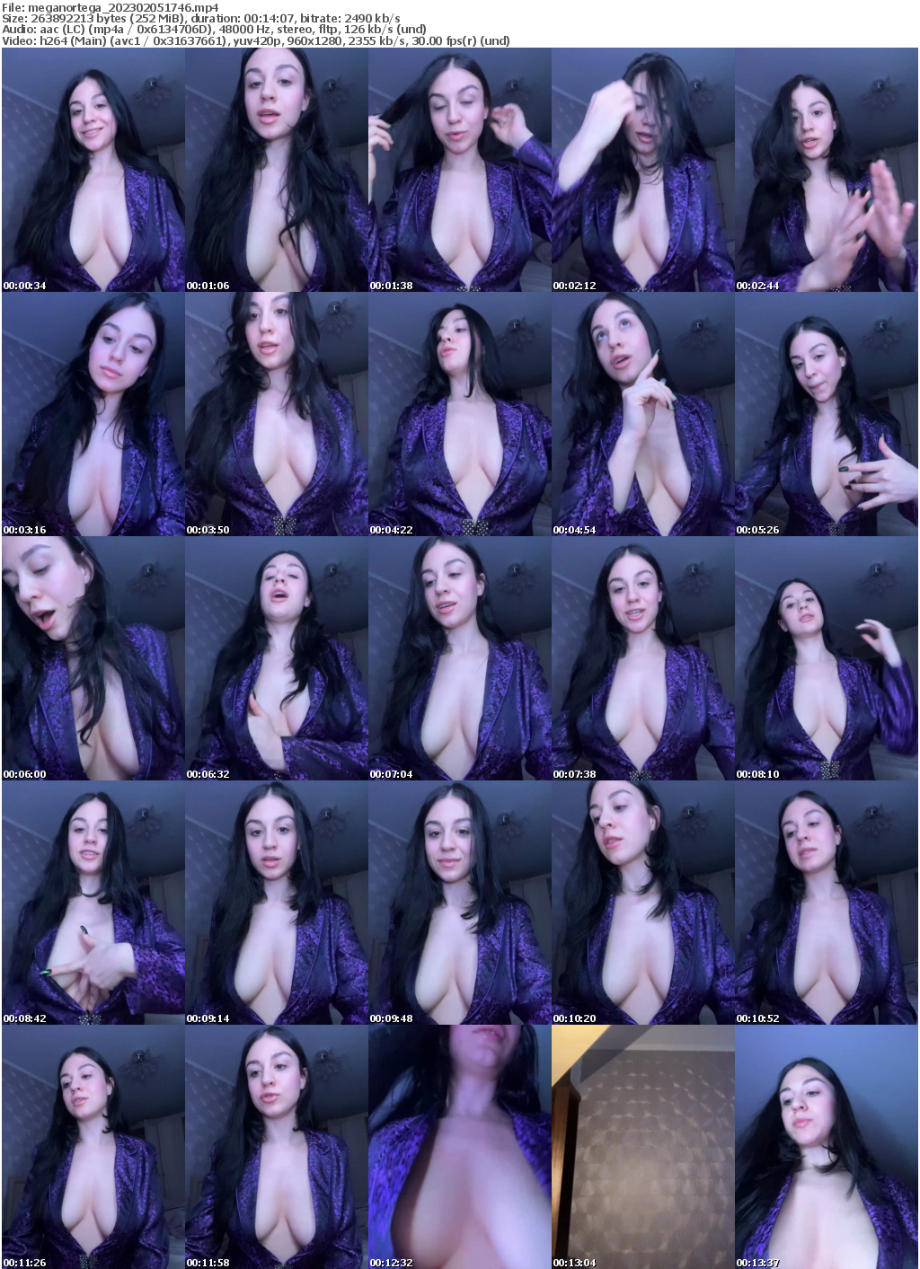 Preview thumb from meganortega on 2023-02-05 @ bongacams