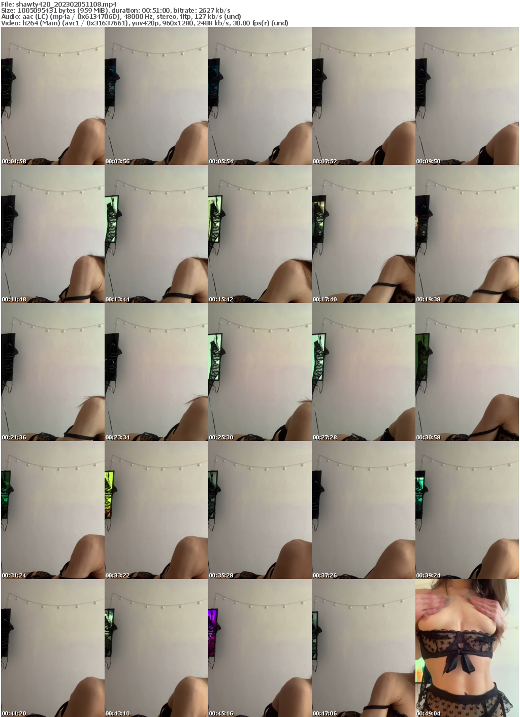 Preview thumb from shawty420 on 2023-02-05 @ bongacams