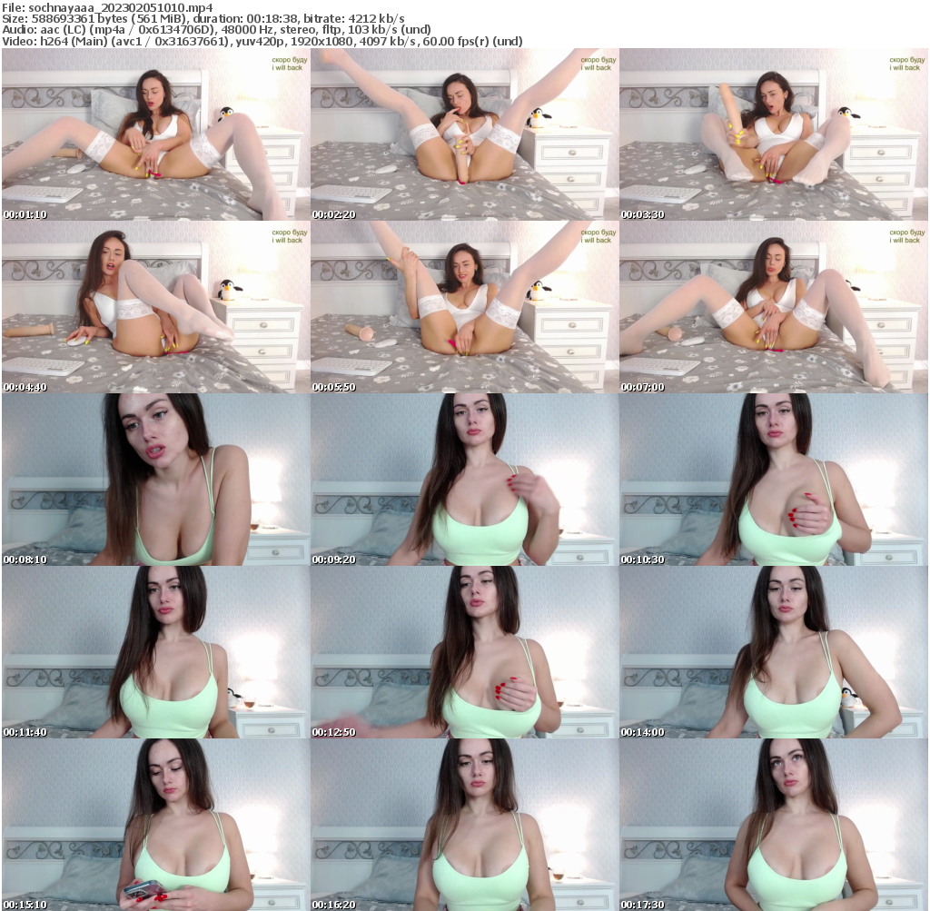 Preview thumb from sochnayaaa on 2023-02-05 @ bongacams