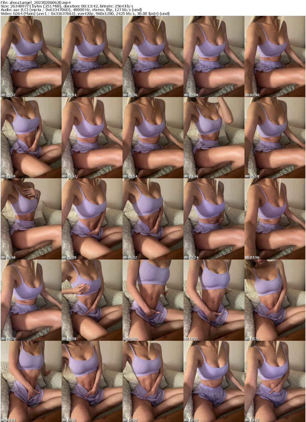 Preview thumb from alexa1angel on 2023-02-06 @ bongacams