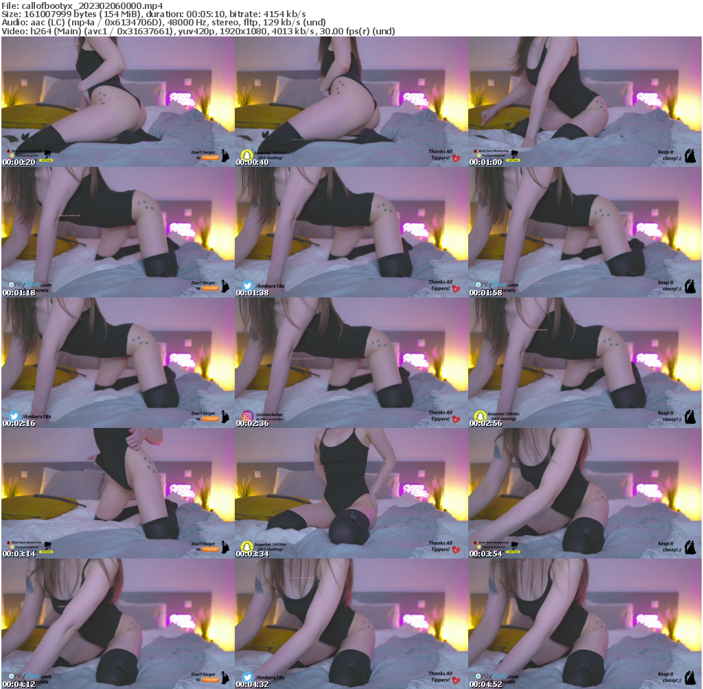 Preview thumb from callofbootyx on 2023-02-06 @ bongacams