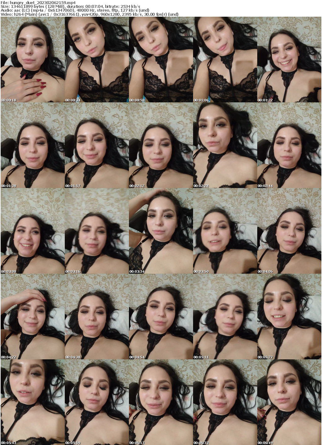 Preview thumb from hungry_duet on 2023-02-06 @ bongacams