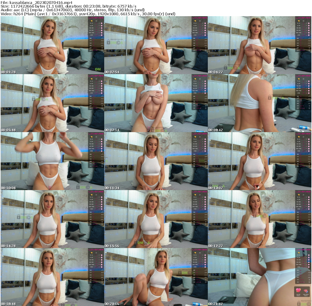 Preview thumb from kassablanca on 2023-02-07 @ bongacams