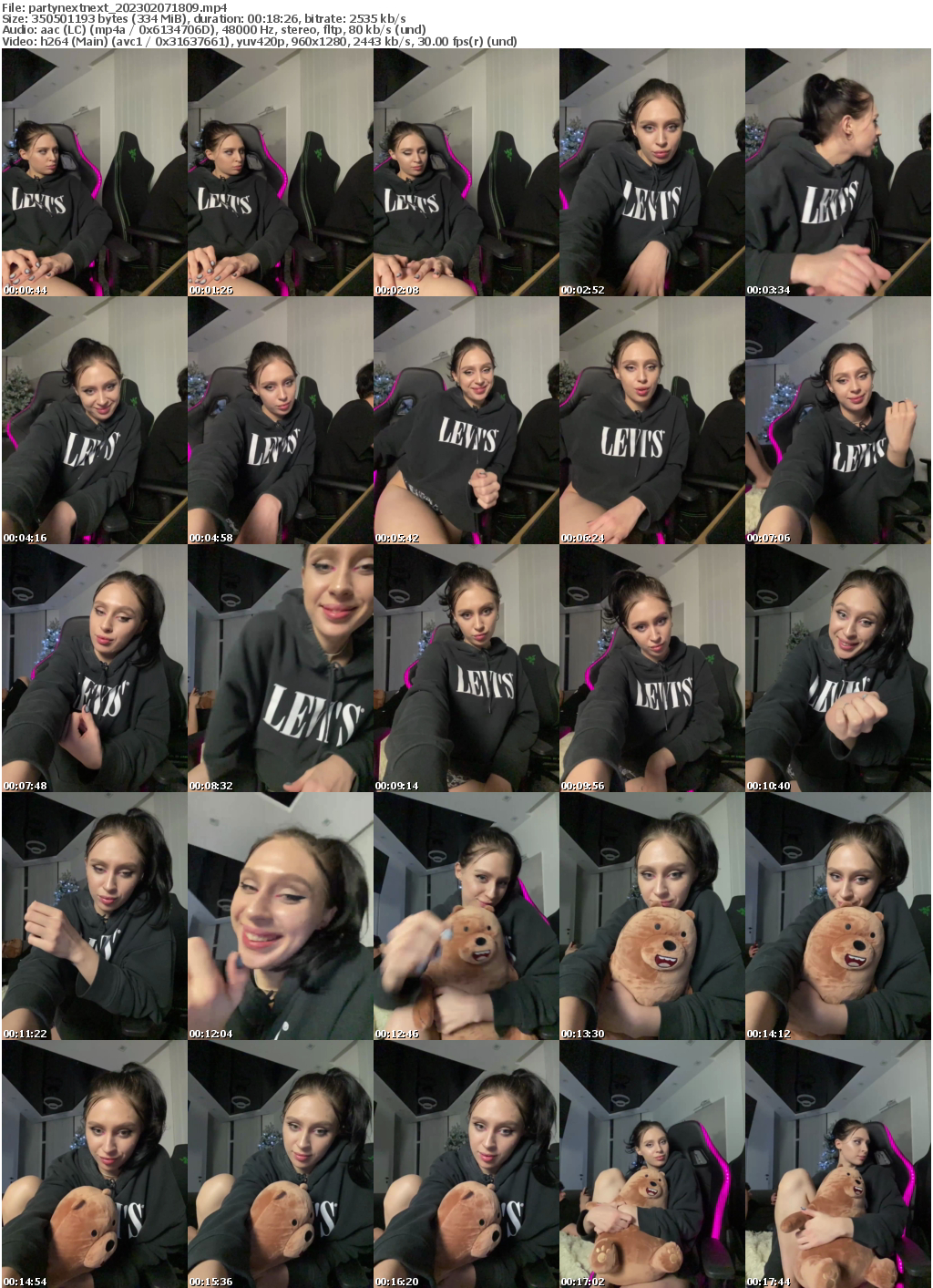 Preview thumb from partynextnext on 2023-02-07 @ bongacams