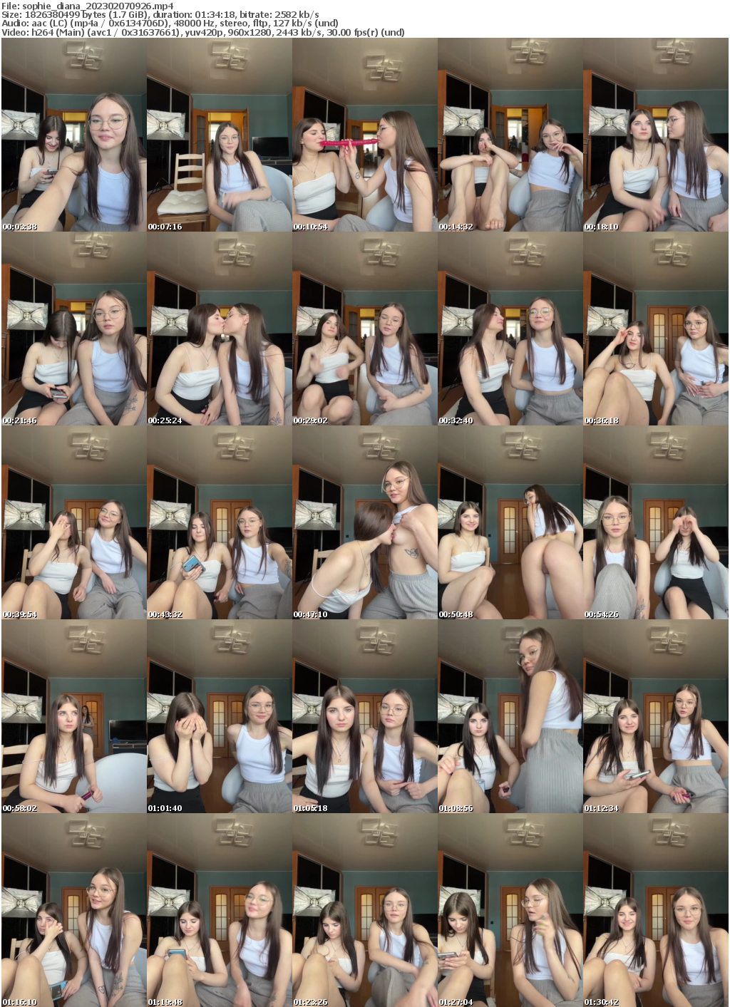 Preview thumb from sophie_diana on 2023-02-07 @ bongacams