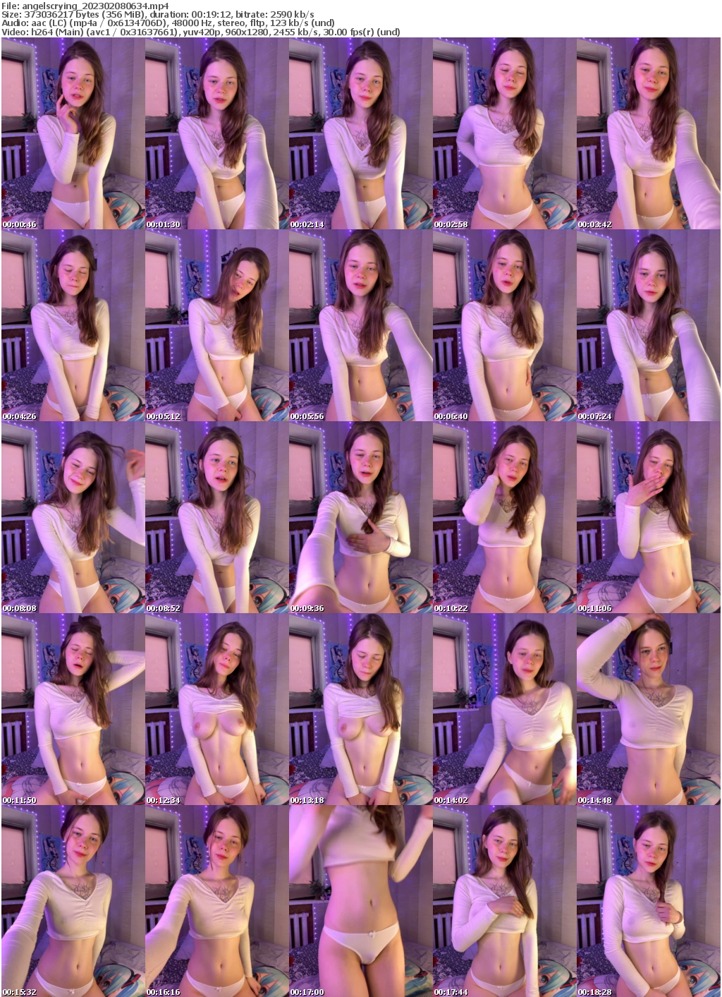 Preview thumb from angelscrying on 2023-02-08 @ bongacams