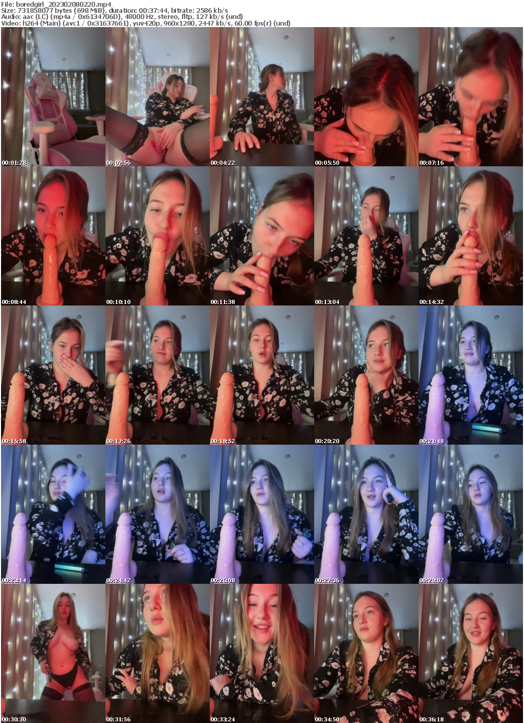 Preview thumb from boredgirl on 2023-02-08 @ bongacams