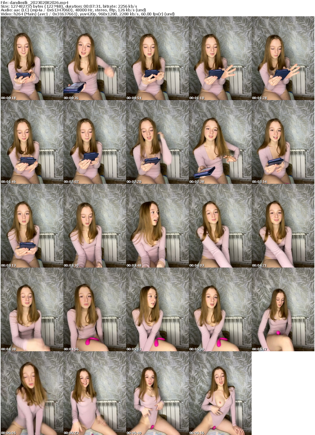 Preview thumb from dandimilk on 2023-02-08 @ bongacams