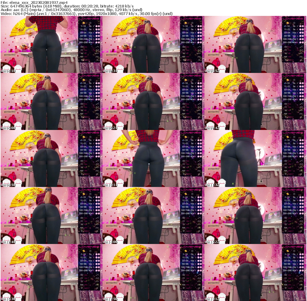 Preview thumb from elena_xxx on 2023-02-08 @ bongacams