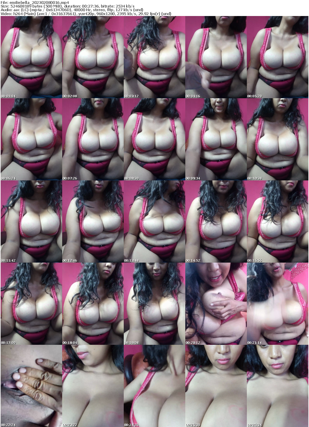 Preview thumb from emiliebella on 2023-02-08 @ bongacams