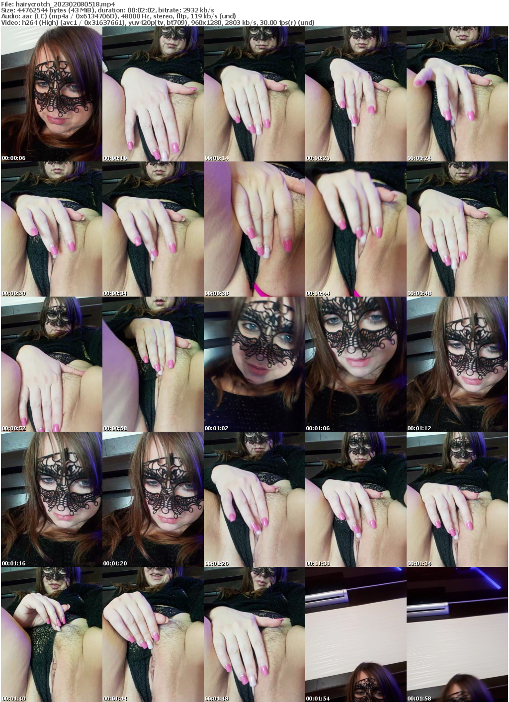 Preview thumb from hairycrotch on 2023-02-08 @ bongacams