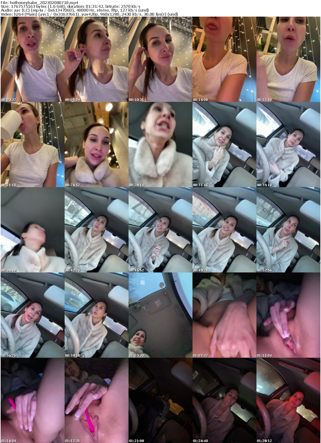 Preview thumb from hothoneybabe on 2023-02-08 @ bongacams