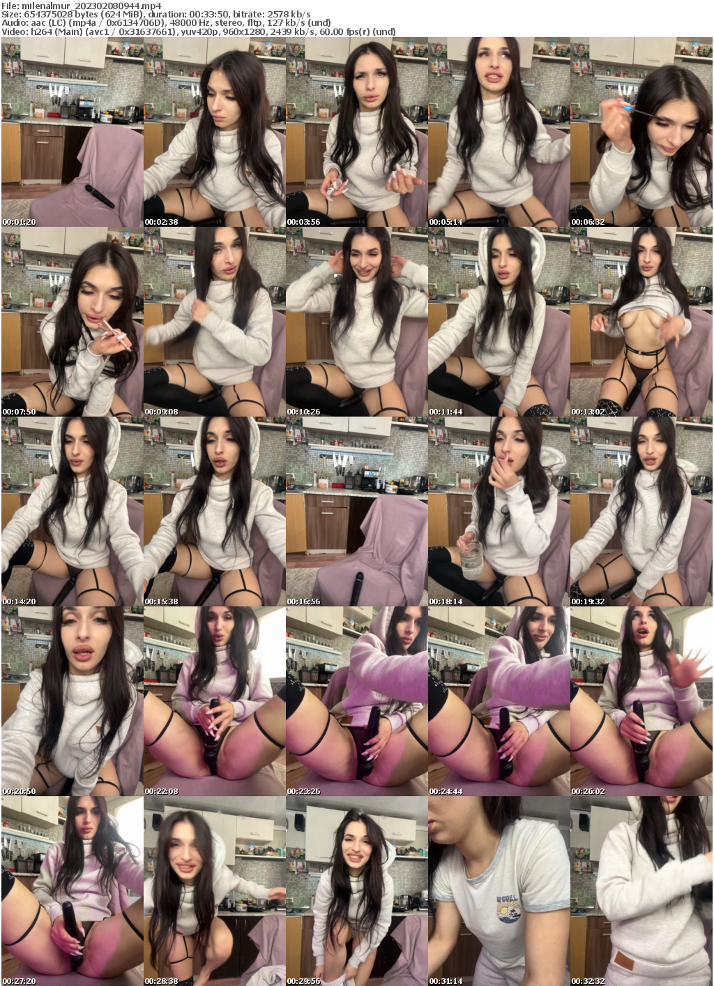 Preview thumb from milenalmur on 2023-02-08 @ bongacams