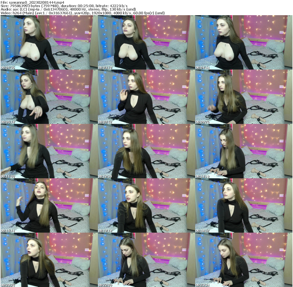 Preview thumb from sawanna0 on 2023-02-08 @ bongacams