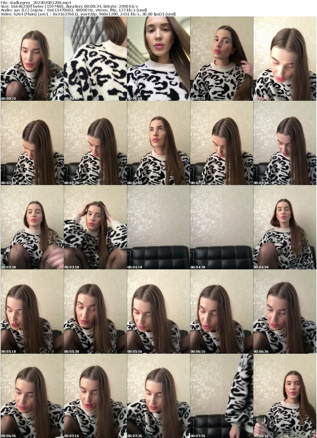 Preview thumb from sladkygrex on 2023-02-08 @ bongacams