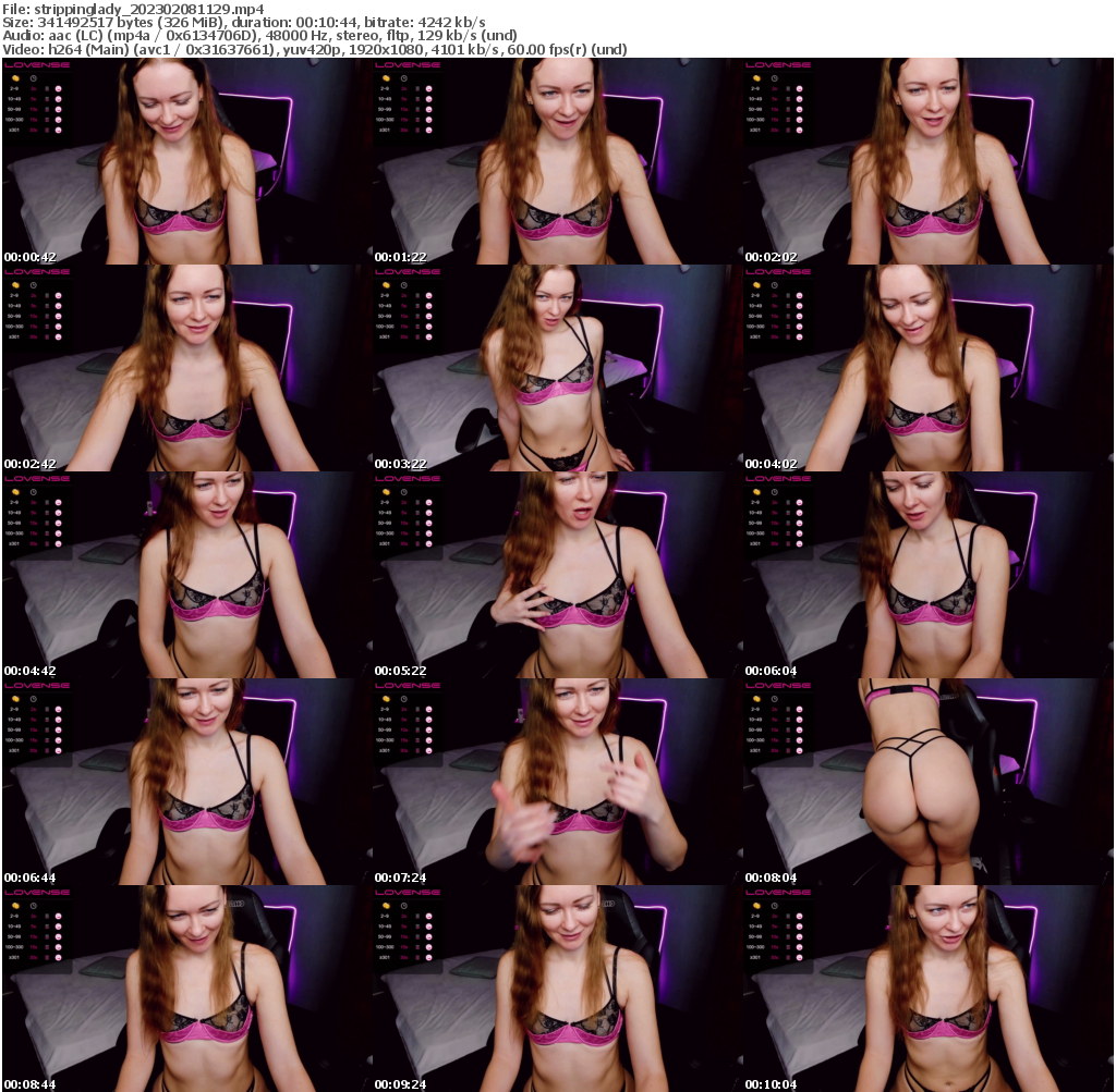 Preview thumb from strippinglady on 2023-02-08 @ bongacams