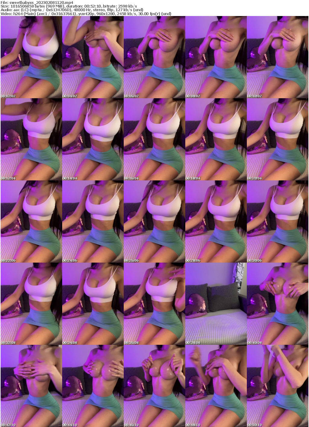 Preview thumb from sweetbabyxs on 2023-02-08 @ bongacams