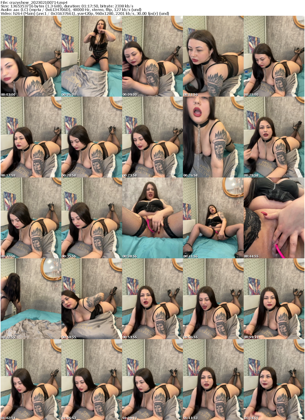 Preview thumb from crazyshow on 2023-02-10 @ bongacams