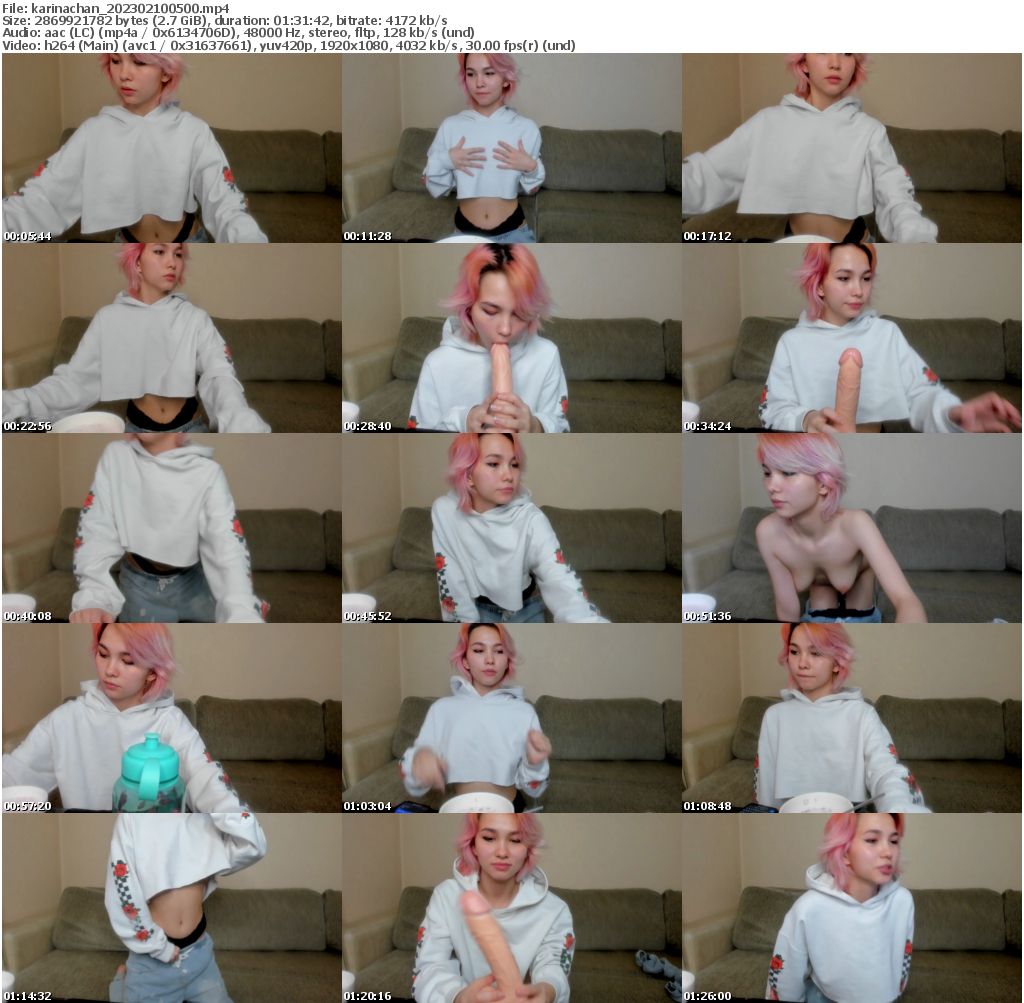 Preview thumb from karinachan on 2023-02-10 @ bongacams