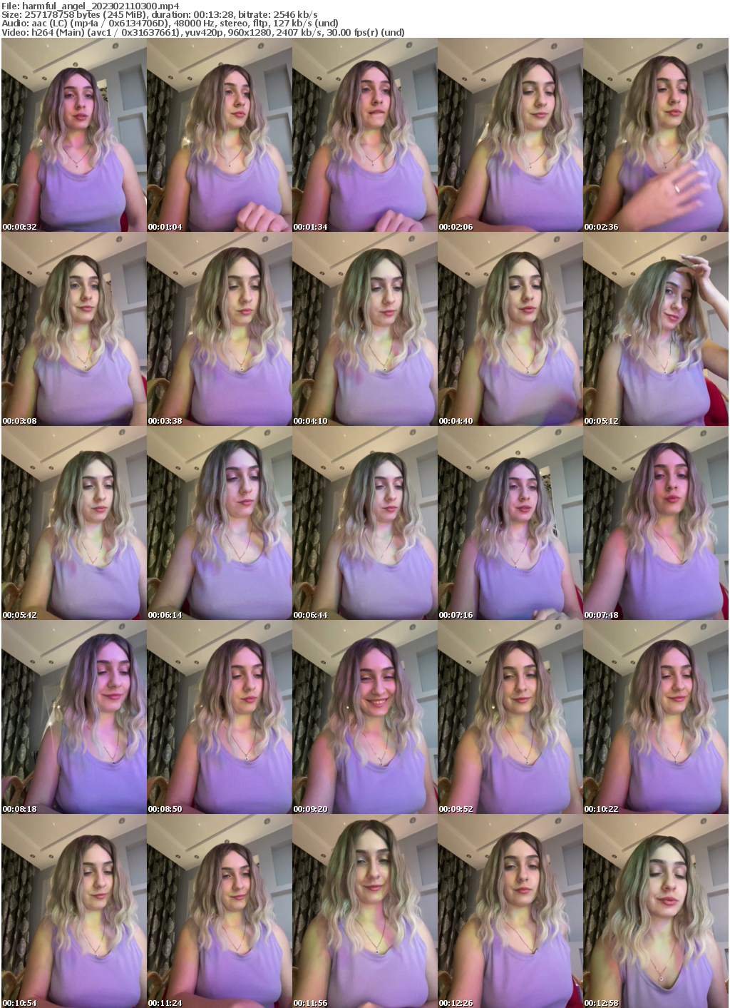 Preview thumb from harmful_angel on 2023-02-11 @ bongacams