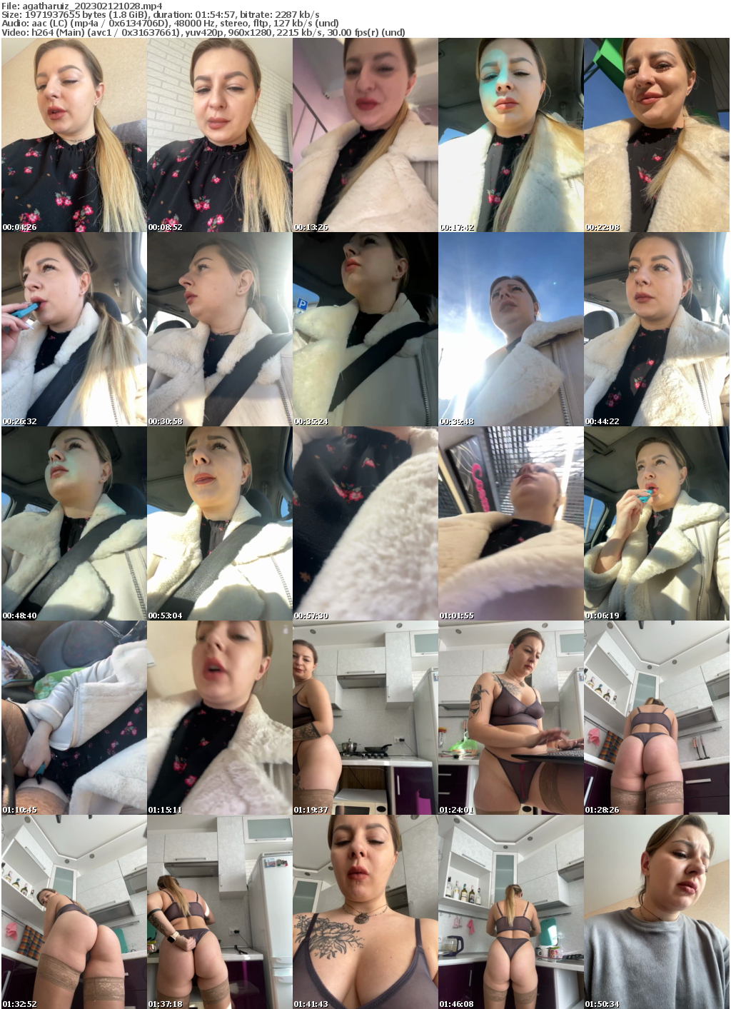 Preview thumb from agatharuiz on 2023-02-12 @ bongacams