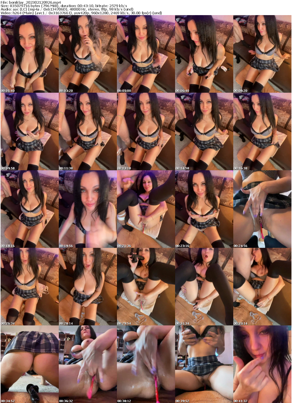 Preview thumb from boniklay on 2023-02-12 @ bongacams