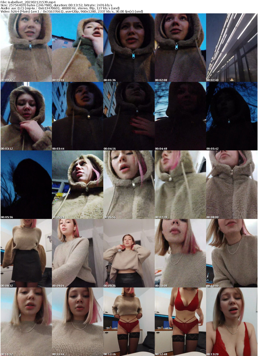 Preview thumb from isabellast on 2023-02-12 @ bongacams