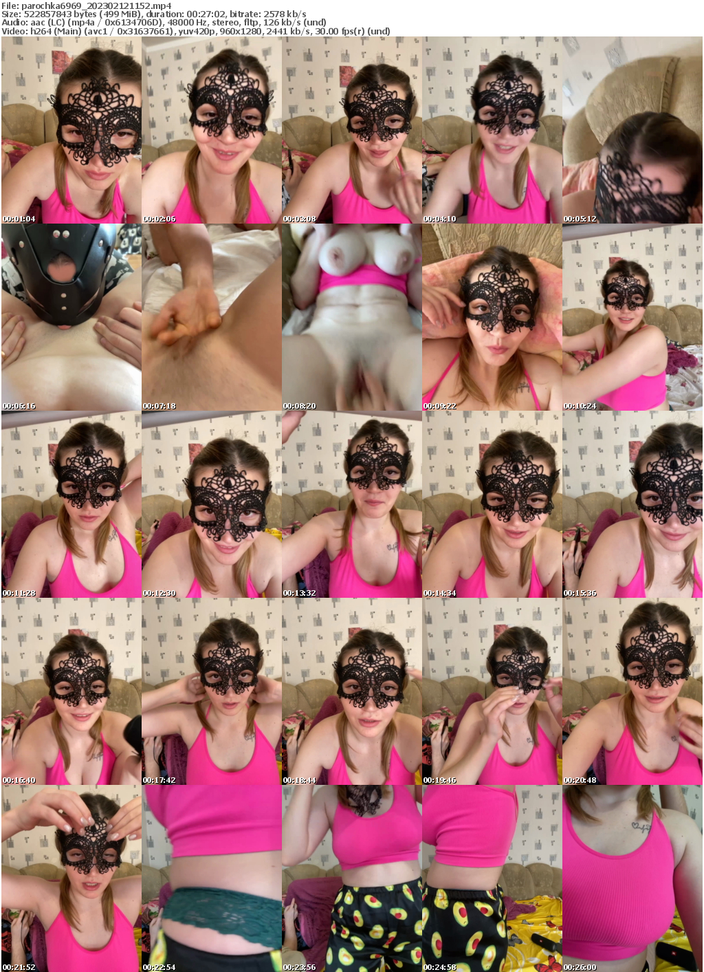 Preview thumb from parochka6969 on 2023-02-12 @ bongacams