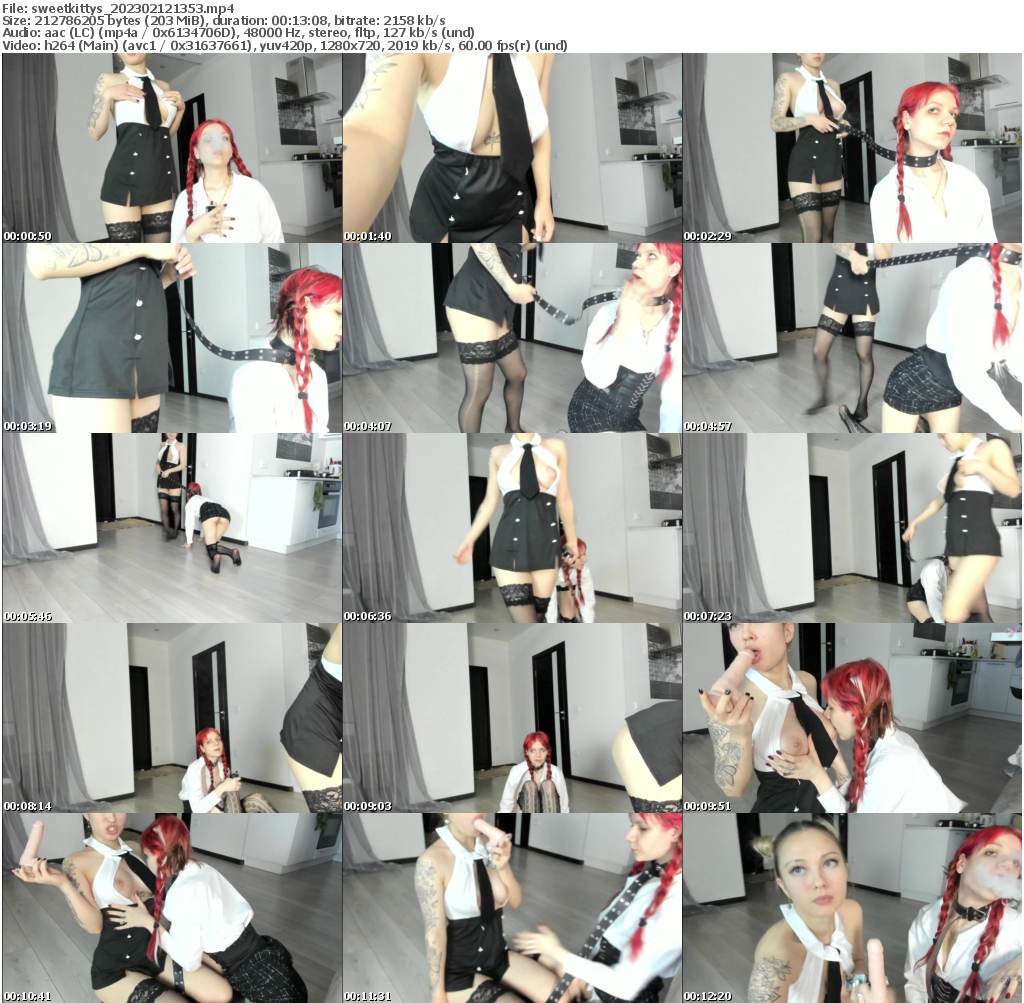 Preview thumb from sweetkittys on 2023-02-12 @ bongacams