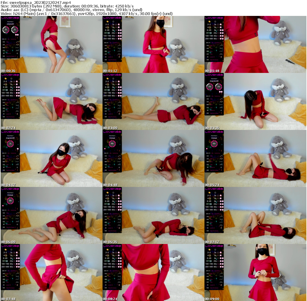 Preview thumb from sweetpupsa on 2023-02-12 @ bongacams