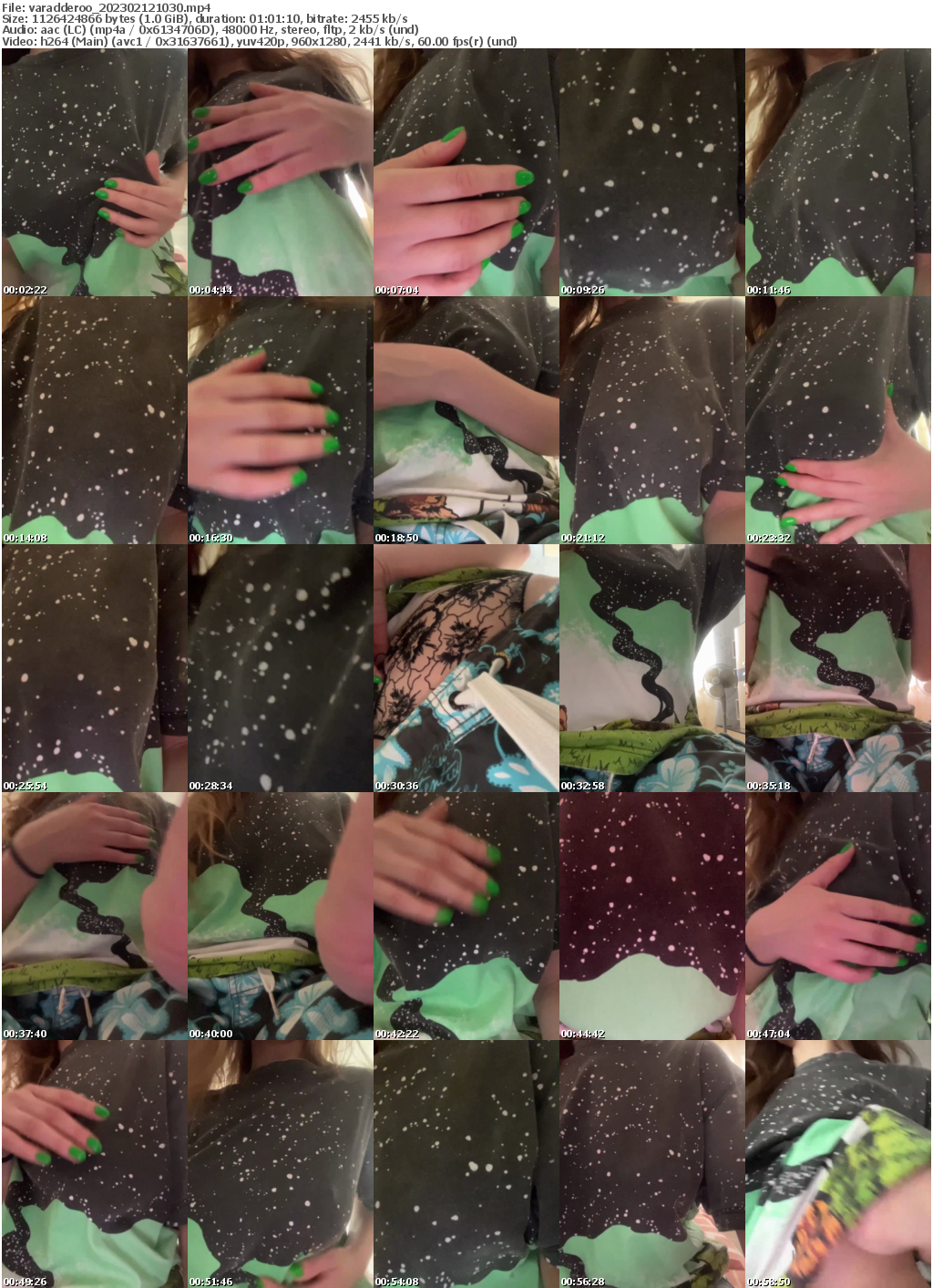 Preview thumb from varadderoo on 2023-02-12 @ bongacams