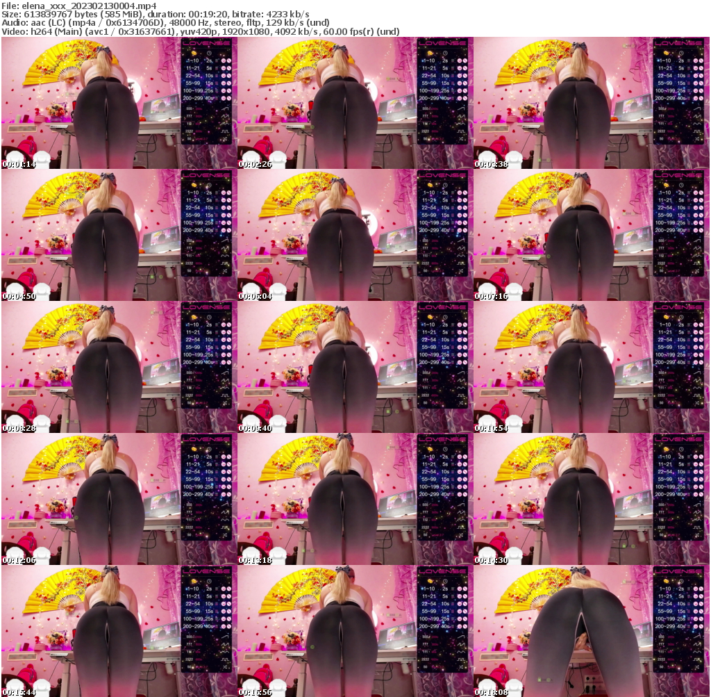 Preview thumb from elena_xxx on 2023-02-13 @ bongacams