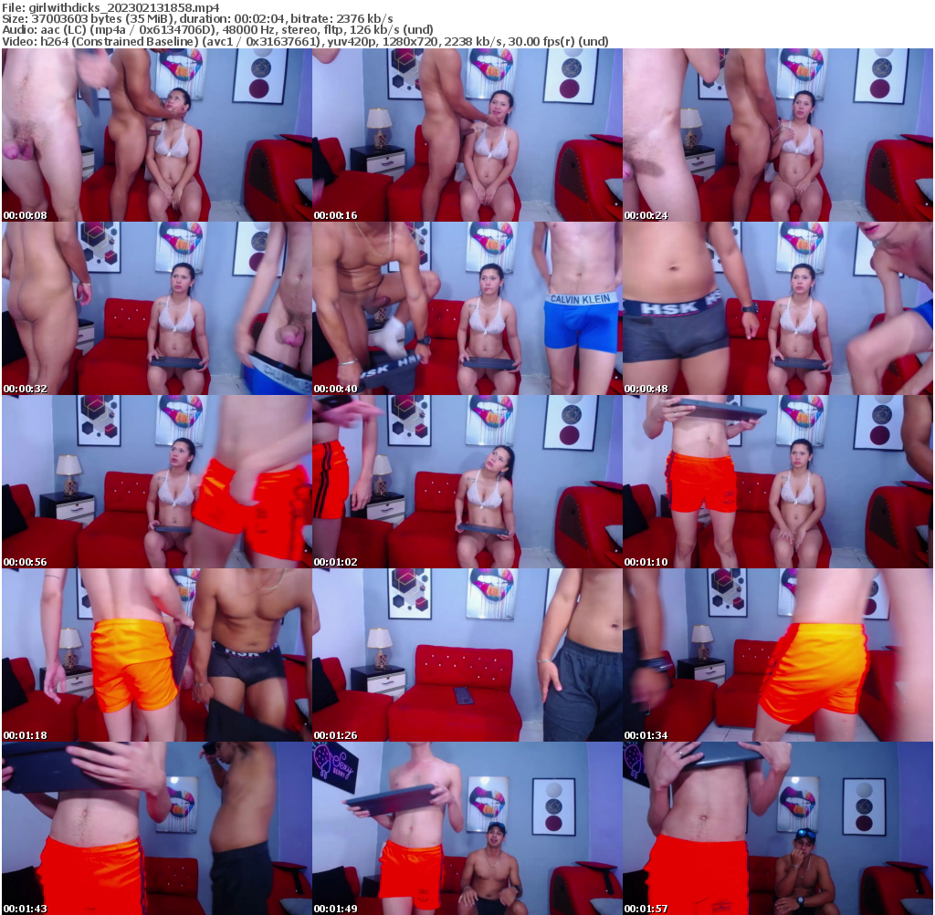 Preview thumb from girlwithdicks on 2023-02-13 @ bongacams